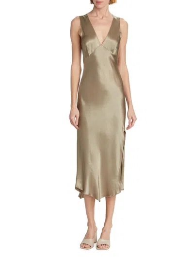 Rails Women's Monique Satin Midi-dress In Blue