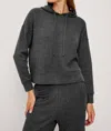 Rails Women's Nico Hoodie In Charcoal In Multi