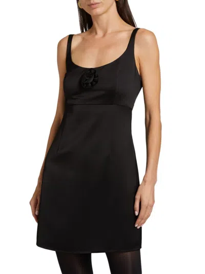RAILS WOMEN'S RHYS SATIN CREPE MINIDRESS