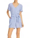 Rails Women's Sophia Romper In Sky Blue Daisies In Multi