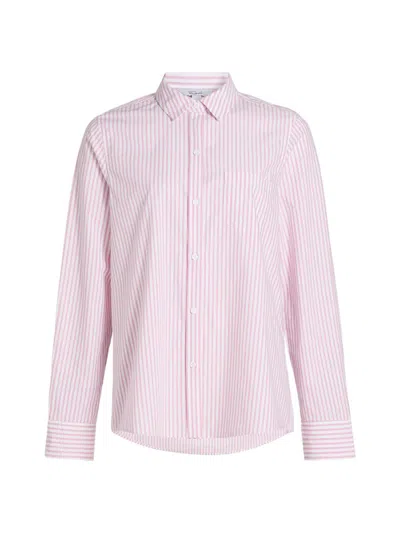 Rails Women's Stina Striped Cotton Button-front Shirt