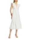 Rails Tina Long Dress In White In White
