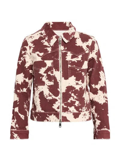 Rails Women's Trabuco Cow-printed Stretch-cotton Jacket