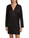 Rails Women's Victoria V-neck Mini-dress In Black