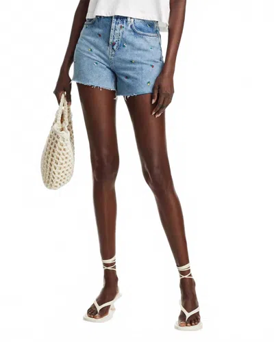 Rails Women's Zuma Distressed Jean Shorts In Blue