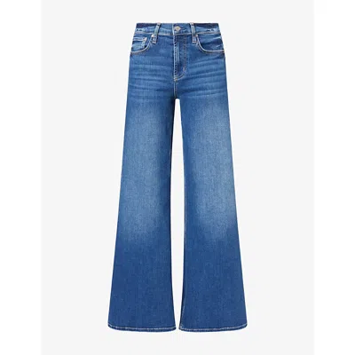 Rails Womens Olivos Palazzo Denim Jeans Lagoon