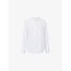 Rails Womens White Ellis Long-sleeves Cotton Shirt In White