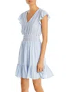 Rails Womens Smocked Waist Mini Sundress In Multi