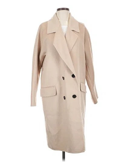 Pre-owned Rails Wool Coat In Tan