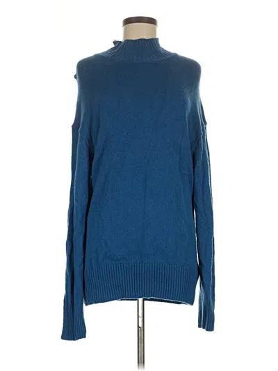 Pre-owned Rails Wool Pullover Sweater In Blue