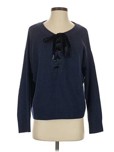 Pre-owned Rails Wool Pullover Sweater In Blue