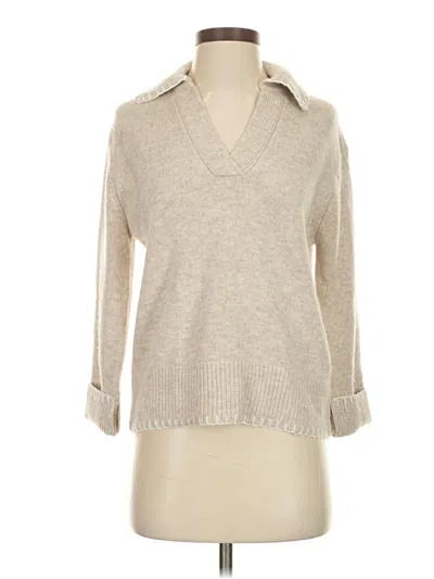 Pre-owned Rails Wool Pullover Sweater In Brown