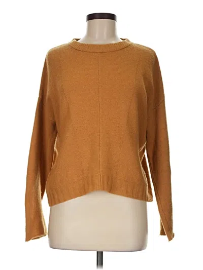 Pre-owned Rails Wool Pullover Sweater In Brown