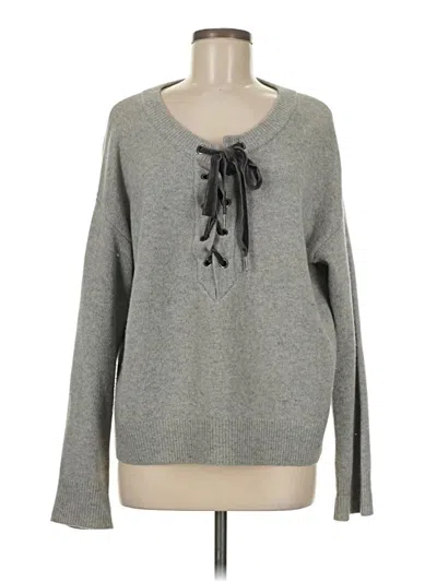 Pre-owned Rails Wool Pullover Sweater In Gray