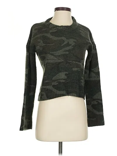 Pre-owned Rails Wool Pullover Sweater In Green