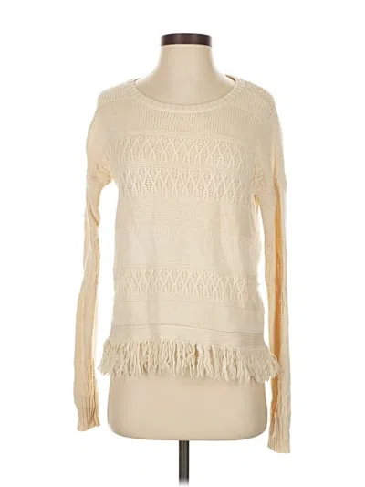 Pre-owned Rails Wool Pullover Sweater In Ivory