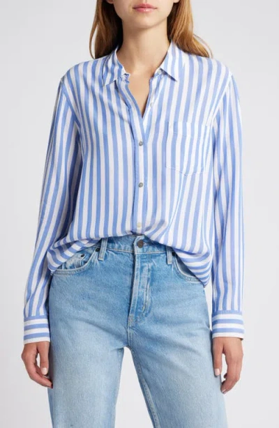 RAILS RAILS WREN STRIPE BUTTON-UP SHIRT