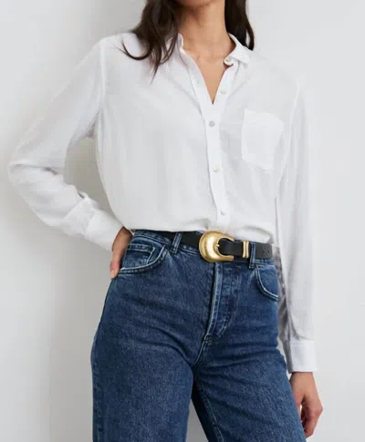 Rails Wren Top In White