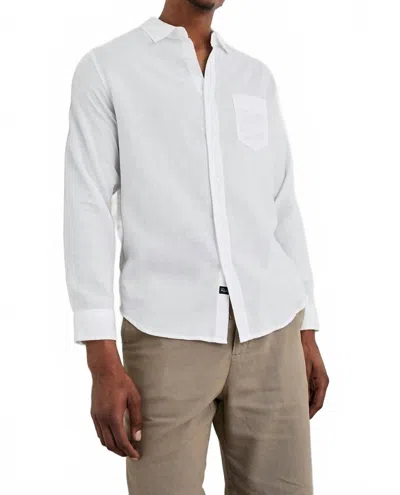 Rails Wyatt Long Sleeve Button Down Shirt In White
