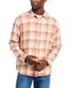 Rails Wyatt Regular Fit Button Front Shirt In Cranberry