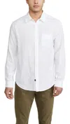 Rails Long Sleeve Wyatt Shirt In White