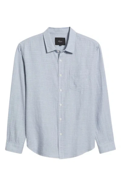 RAILS RAILS WYATT SLUB COTTON BUTTON-UP SHIRT