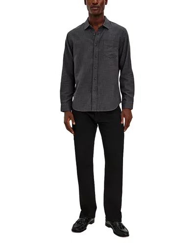 Rails Wyatt Woven Cotton Pocket Shirt In Blue