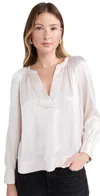 Rails Wynna Silk Blouse In Ivory