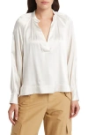 Rails Wynna Silk Blouse In Ivory