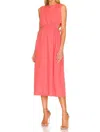 Rails Yvette Midi Dress In Spiced Coral In Pink