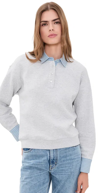 Rails Zavier Sweatshirt Heather Grey In Gray