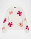 Rails Zoey Floral Crewneck Sweater In Multi