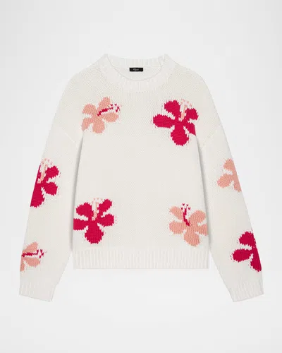 Rails Zoey Floral Crewneck Sweater In Multi