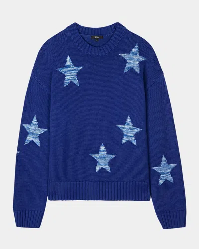 Rails Zoey Star Crewneck Sweater In Multi