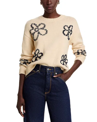 Rails Zoey Sweater In Ivory Navy