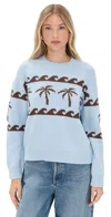 Rails Zoey Sweater In Palm Stripe