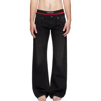 Raimundo Langlois Black Bootcut Jeans