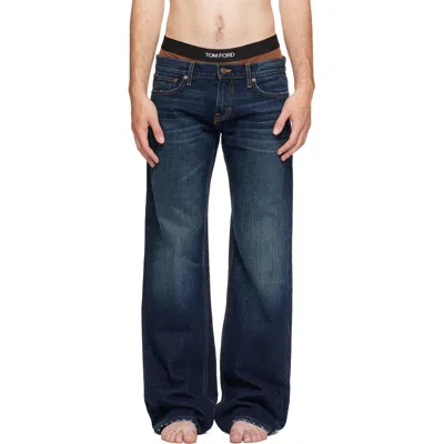 Raimundo Langlois Blue Bootcut Jeans