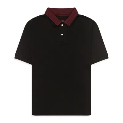 Raimundo Langlois Layered Polo Black