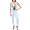 Rain And Rose Crochet Longline Duster Cardigan In White