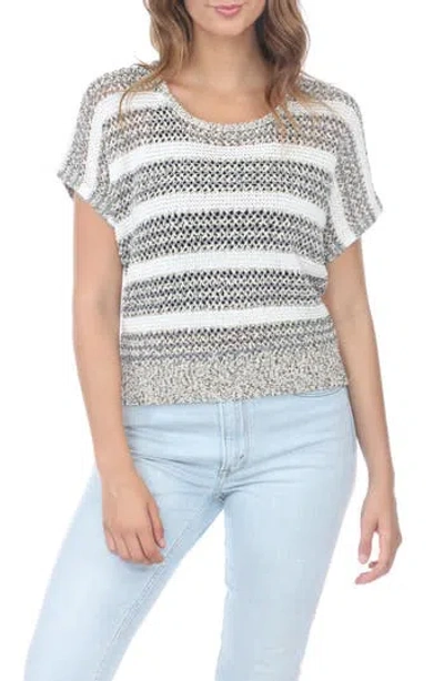 Rain And Rose Open Stitch Sweater In As Is