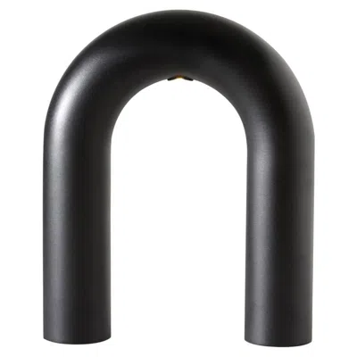Pre-owned Rain Arco Lamp, Black Edition, By , Contemporary Table Lamp, Stainless Steel