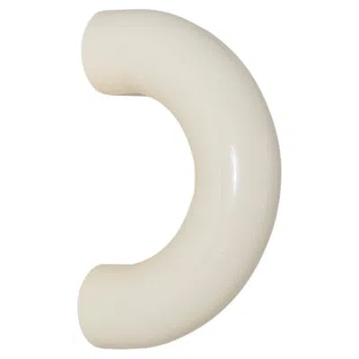 Pre-owned Rain Arco Lamp, Off-white, By , Contemporary Wall Lamp, Stainless Steel In Sand