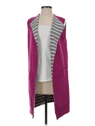 Pre-owned Rain Cardigan Sweater In Purple