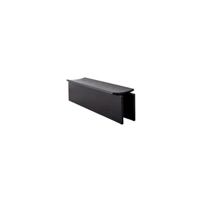 Pre-owned Rain Curved Bench, Large, By , Contemporary Bench, Laminated Oak Wood In Brown
