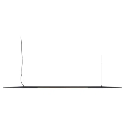 Pre-owned Rain Ferrão Pendant Lamp, 180cm, By , Contemporary Lamp, Aluminium, Black