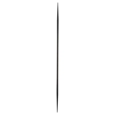 Pre-owned Rain Ferrão Wall Lamp, 210cm, By , Contemporary Lamp, Aluminium, Chrome In Black