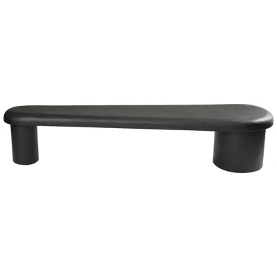 Pre-owned Rain Horizon Bench By , Contemporary Bench, Solid Wood And Plywood, Limited In Brown