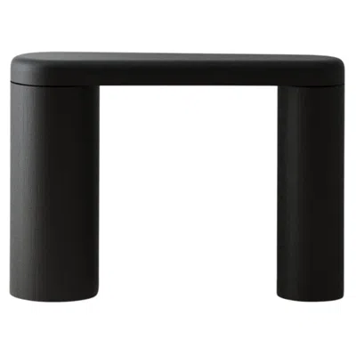 Pre-owned Rain Horizon Console, By , Contemporary Console, Solid Wood And Plywood, Limited In Brown