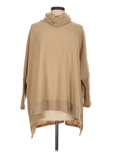 Pre-owned Rain Poncho In Tan